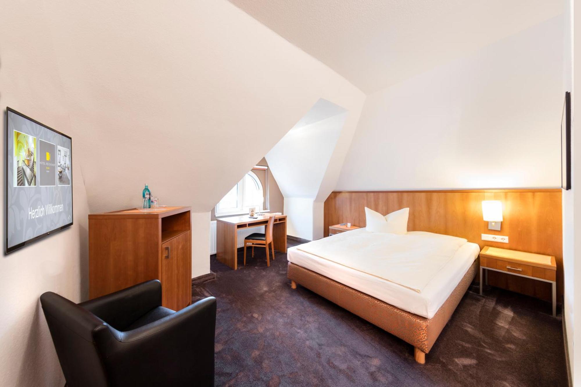 Hotel Reichshof Garni シュヴェーアテ エクステリア 写真